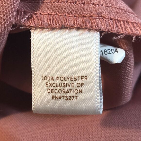 Retro Womens Blouse Top XL Lace Tie Back Coquette Feminine Romantic Cottagecore - Picture 7 of 8